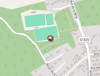 Carte de Terrain De Tennis (2) à Ferrière-aux-étangs (la)