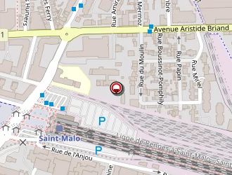 Carte de Association Le Lien à Saint-malo