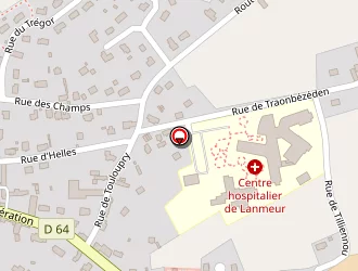 Carte de Smith Anthony-mark à Lanmeur