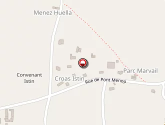 Carte de Henry Alain à Guerlesquin