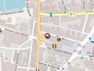 Carte de Transmedial à Saint-malo