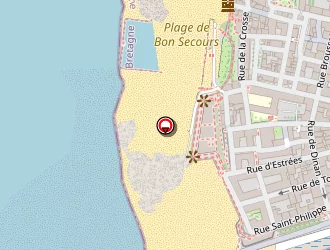 Carte de Midotel à Saint-malo