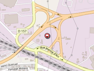 Carte de Les Frouchies à Saint-dizier