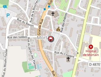 Carte de De Jésus Michel à Mortain