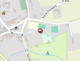 Carte de Saussine à Courpalay