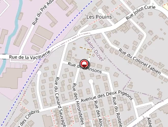 Carte de Le Provence à Saint-dizier