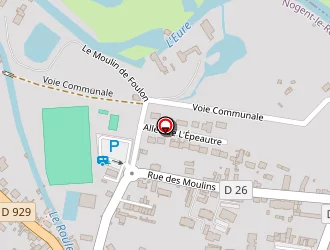 Carte de La Poste à Nogent-le-roi