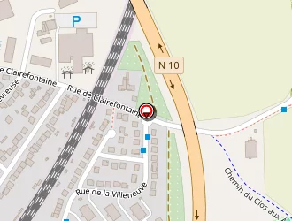 Carte de La Maison Bleu à Rambouillet