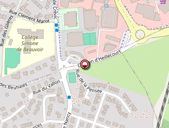 Carte de Salle Polyvalente à Houdemont