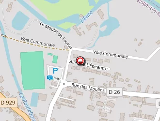 Carte de Rocher Daniele à Nogent-le-roi