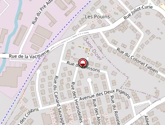 Carte de Visini Fabrice à Saint-dizier