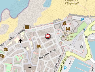 Carte de Le Chat Bada à Saint-malo