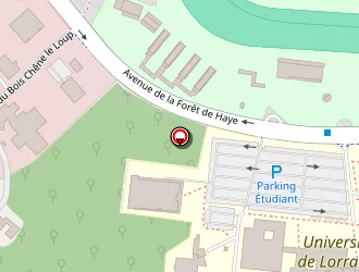 Carte de Service Inter U Des Activites Physique à Vandœuvre-lès-nancy