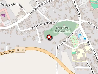 Carte de Centre De Secours à Plouescat