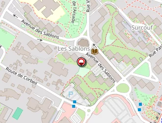 Carte de Gip Grigny Viry à Grigny