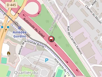 Carte de Berthaud Yvon à Grigny