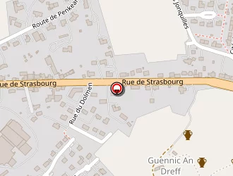 Carte de Ker Bourhis à Plouescat