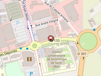 Carte de Gauchet Electricité à Saint-malo