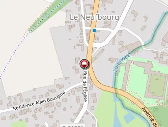 Carte de Mortain Eric à Neufbourg (le)