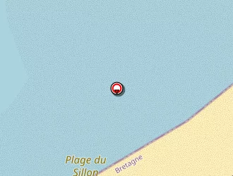 Carte de Antinea Hotel à Saint-malo