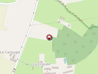 Carte de La Longère Bleue à Saint-malo