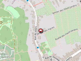 Carte de Collège Victor Prouvé à Laxou