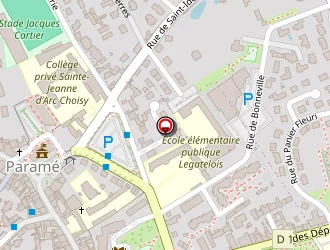 Carte de Bourné (ets) à Saint-malo