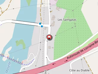 Carte de S.h.m. à Chaudeney-sur-moselle