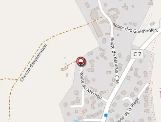 Carte de La Maison De Kerurus à Plounéour-trez