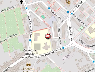 Carte de Beck Pierre à Vandœuvre-lès-nancy