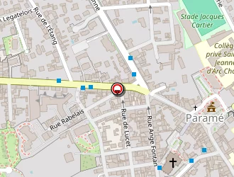 Carte de Parades à Saint-malo