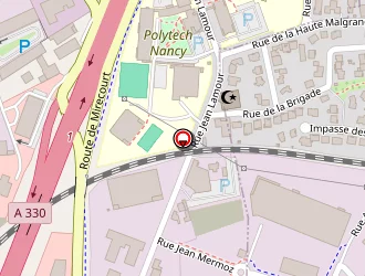 Carte de Ic Vandoeuvre Les Nancy à Vandœuvre-lès-nancy