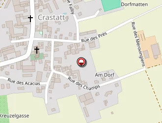 Carte de Beck Christiane à Crastatt