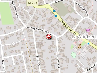 Carte de E.g. Therm E.n.r à Wantzenau (la)