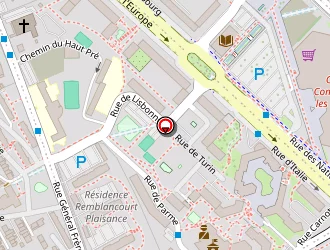 Carte de Mjc Lorraine à Vandœuvre-lès-nancy