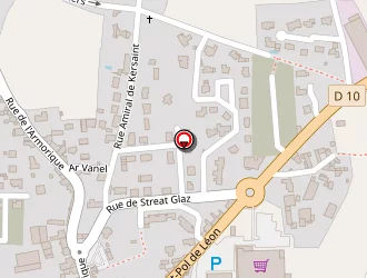 Carte de La Poste à Cléder