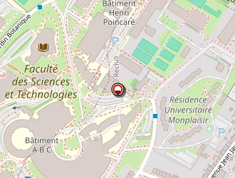 Carte de Bedri Rachid à Vandœuvre-lès-nancy