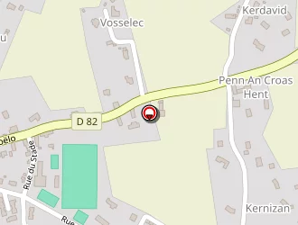 Carte de Complexe Sportif à Saint-clet