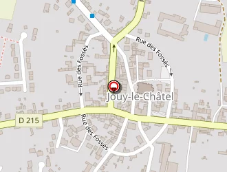 Carte de Cohésis à Jouy-le-châtel