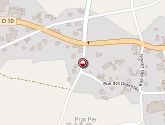 Carte de Agence Postale à Sibiril