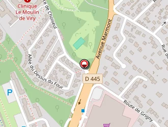 Carte de Centre Epilation Laser à Viry-châtillon