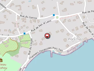 Carte de Centre Aéré Municipal à Carantec