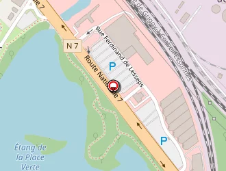 Carte de Les Nouvelles Jardineries à Grigny