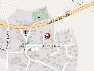 Carte de Le Beuvant Daniel à Sibiril