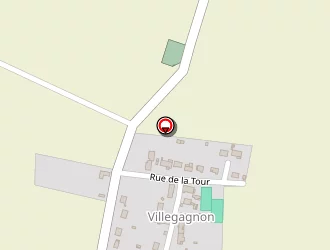 Carte de Teatis à Bannost-villegagnon