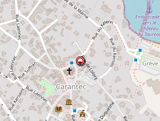 Carte de Musée Maritime De Carantec à Carantec