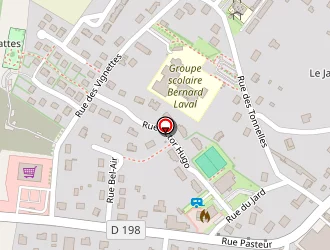 Carte de Salle Polyvalente à Mailly-le-camp