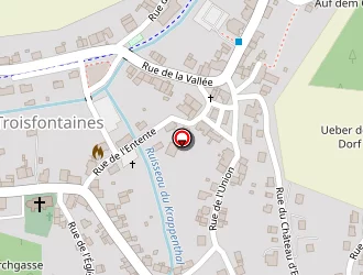 Carte de La Poste à Troisfontaines