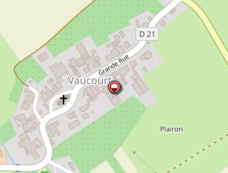 Carte de Terrain De Petanque à Vaucourt