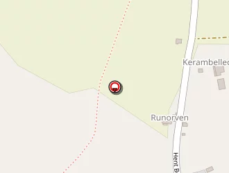 Carte de Cap Sur Bois à Guimaëc